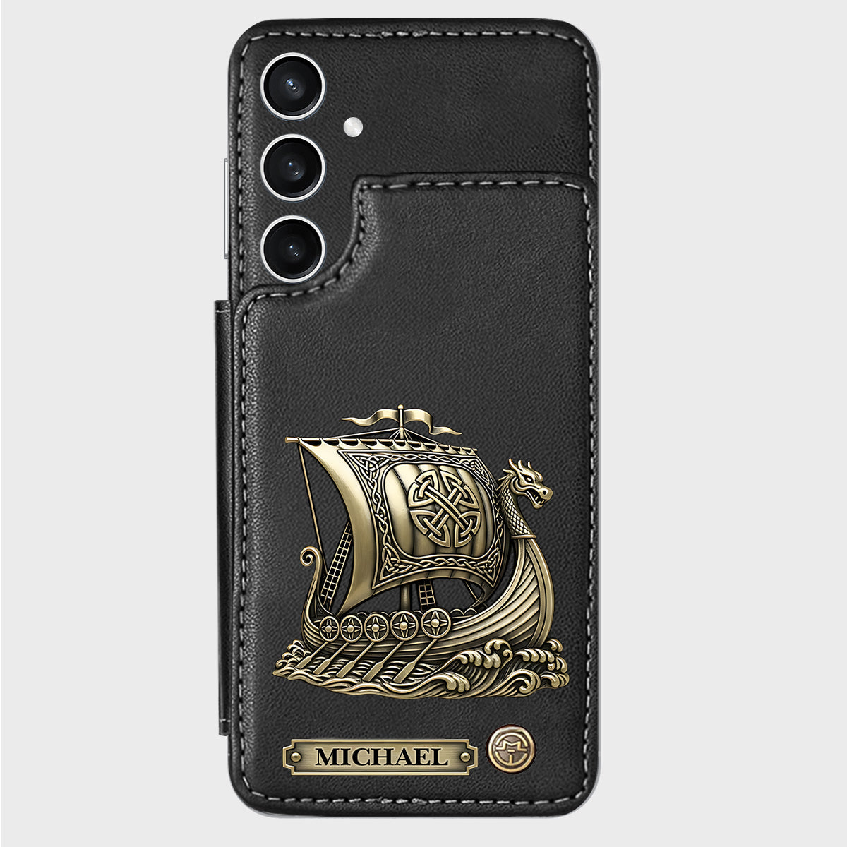 I'm A Viking - Personalized Viking Wallet Phone Case
