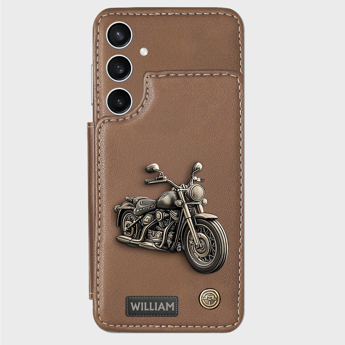 Motorcycle Enthusiast - Personalized Biker Wallet Phone Case