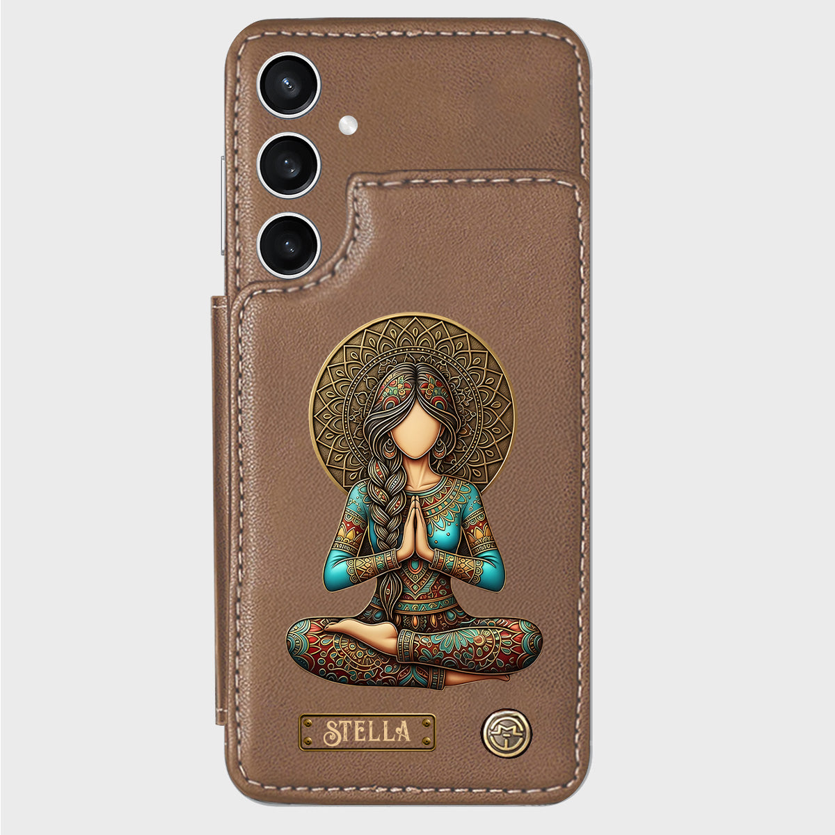 Lose Your Mind Find Your Soul - Personalized Yoga Wallet Phone Case