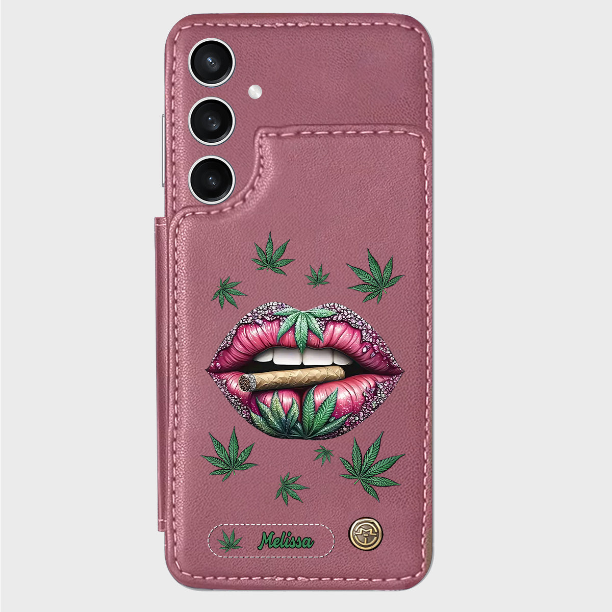Get High - Personalized Weed Wallet Phone Case