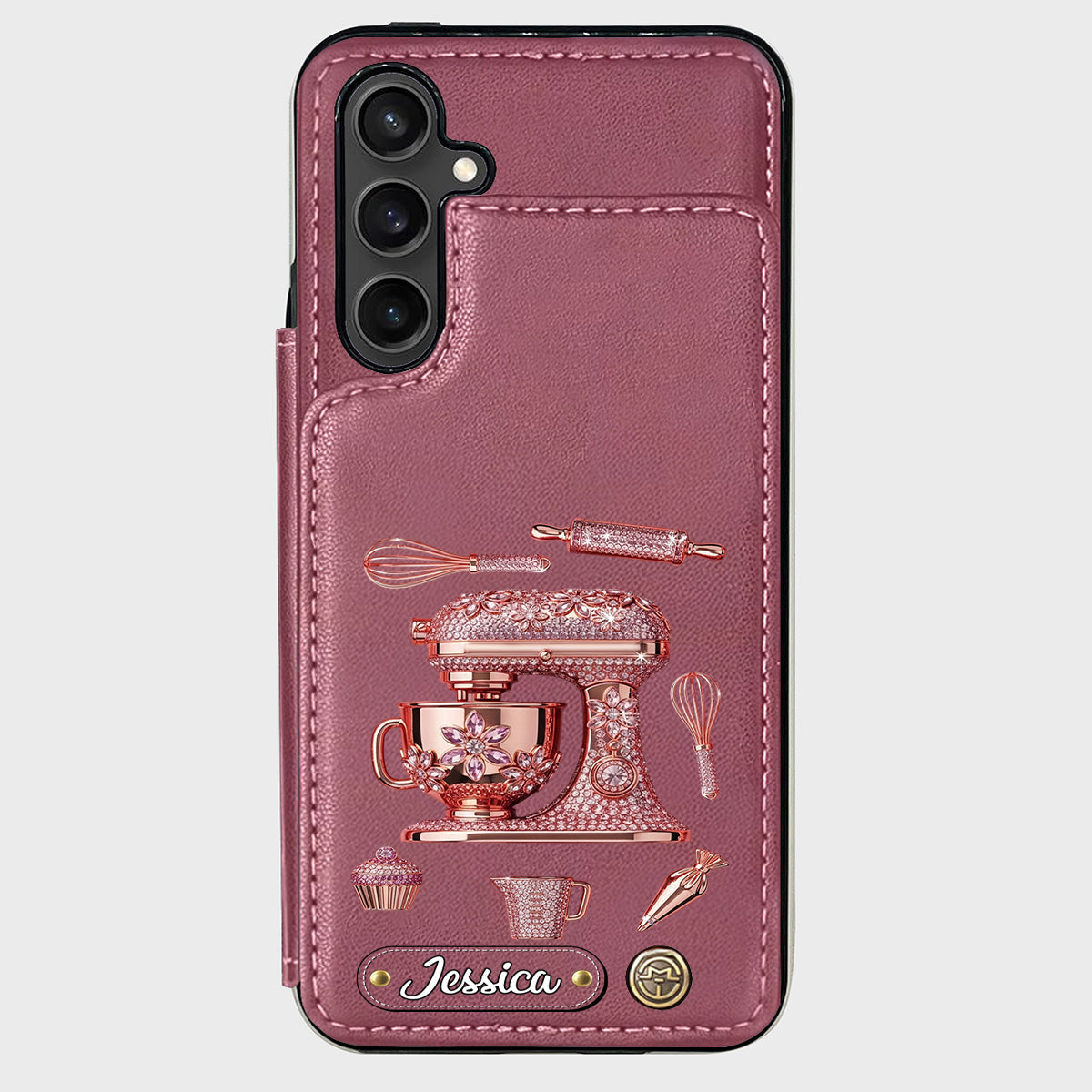 Love Baking - Personalized Baking Wallet Phone Case
