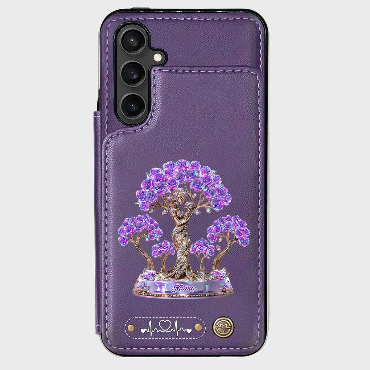 Best Mom Ever - Personalized Mother Wallet Phone Case