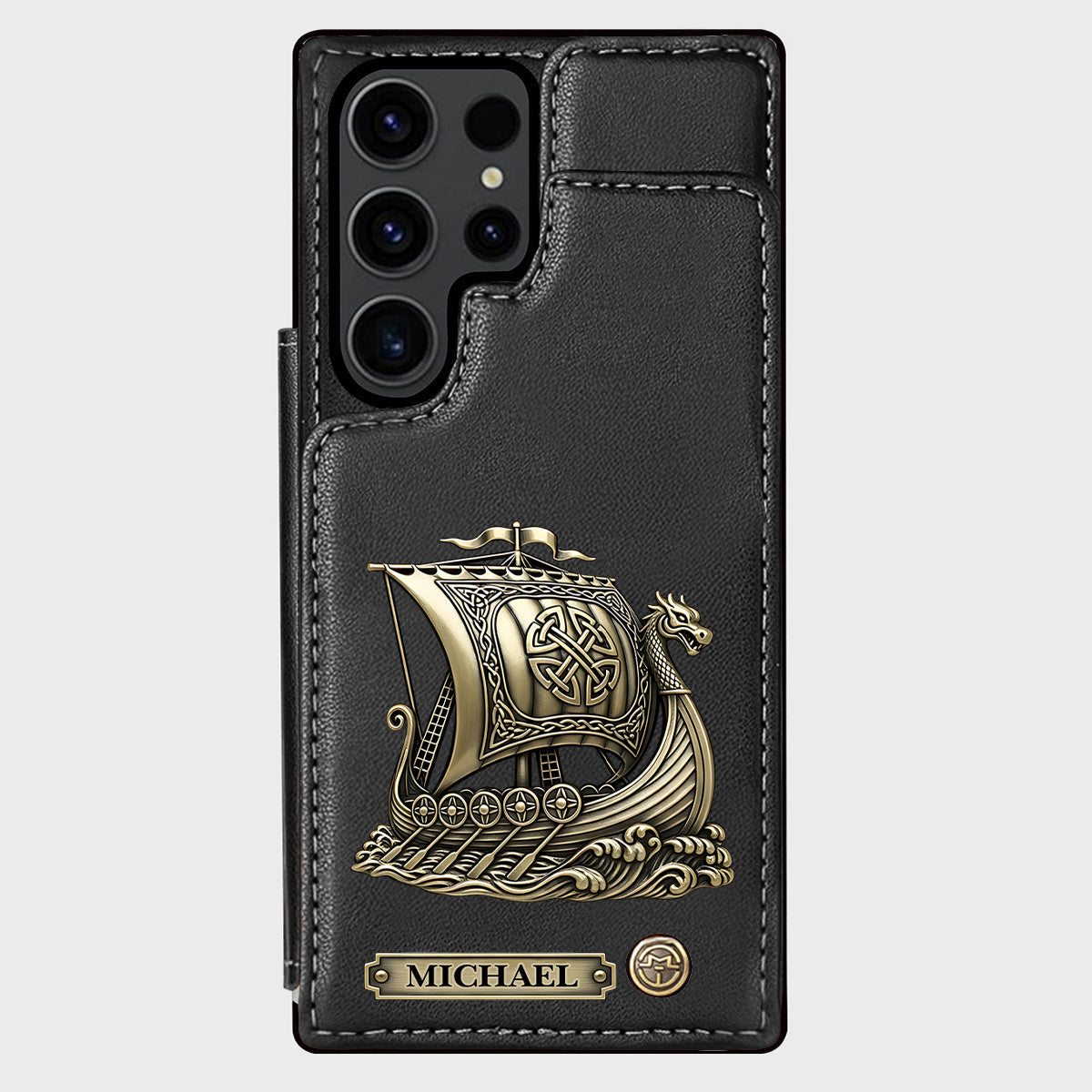 I'm A Viking - Personalized Viking Wallet Phone Case