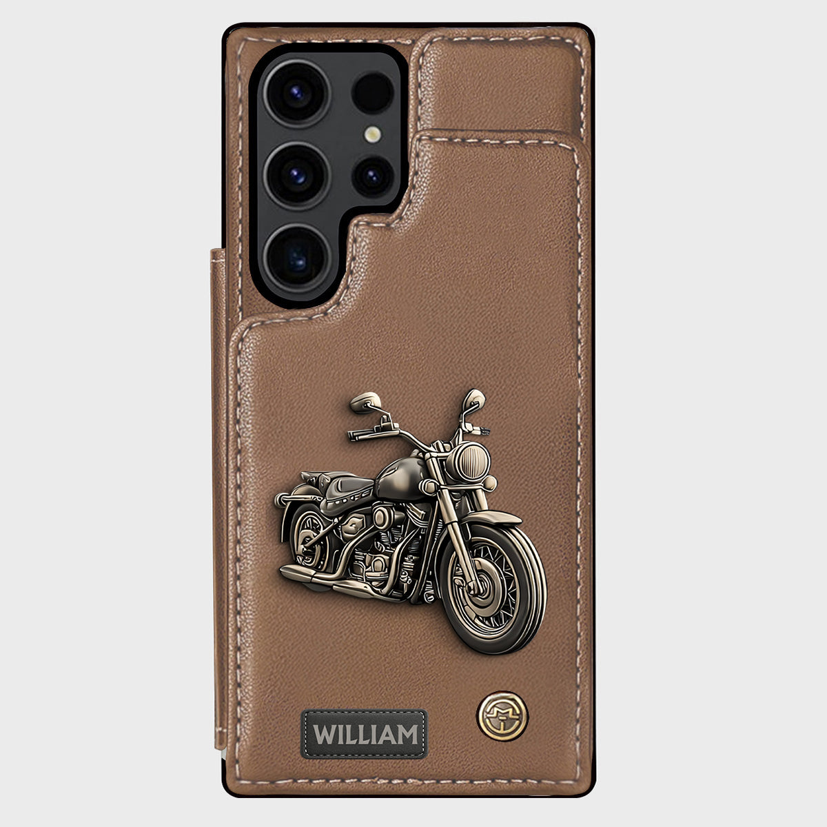 Motorcycle Enthusiast - Personalized Biker Wallet Phone Case