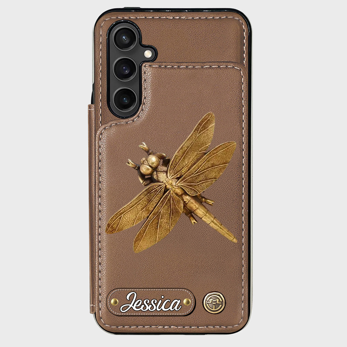 Love Garden, Beautiful Dragonfly, Butterfly, Bee, Hummingbird,... - Personalized Gardening Wallet Phone Case