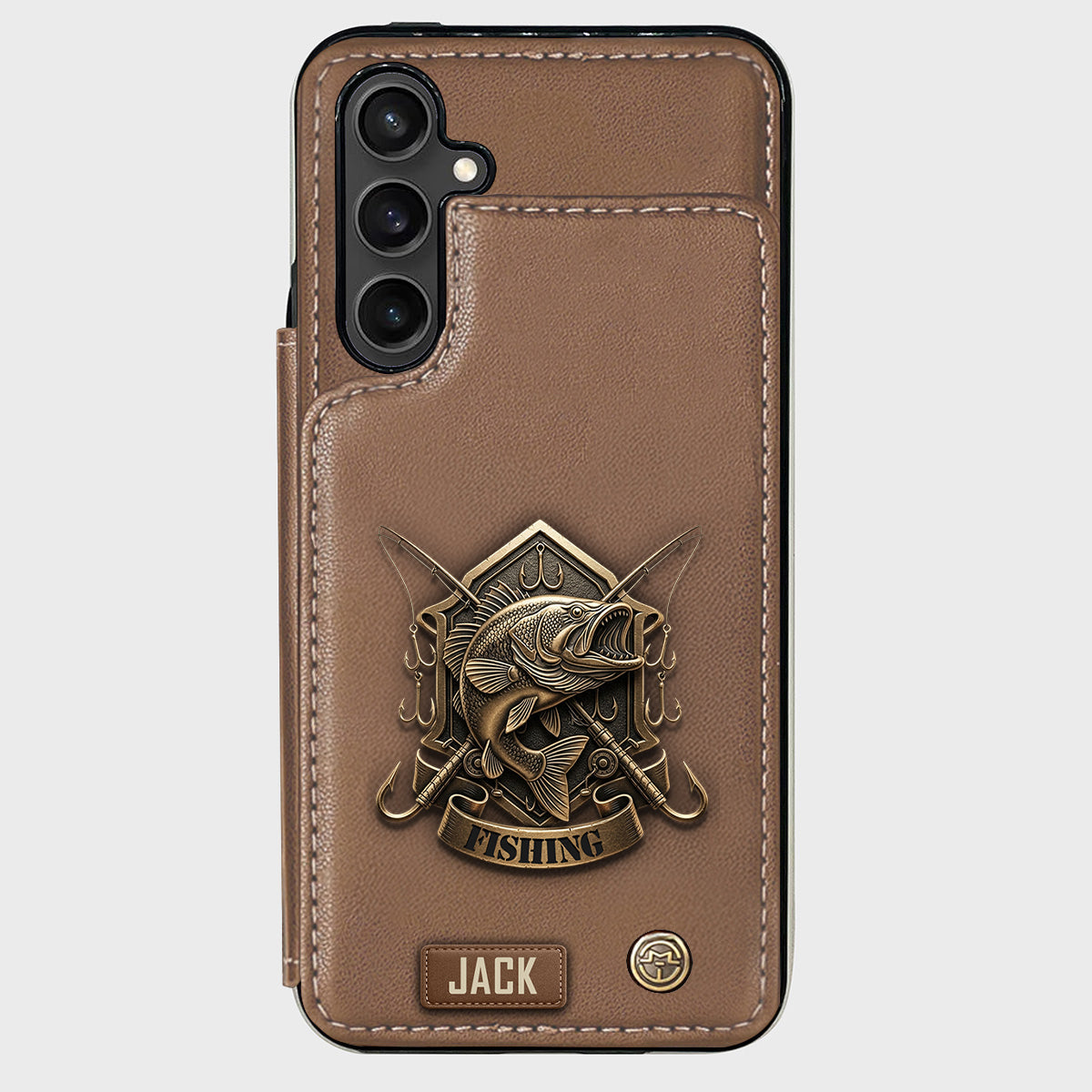 Fishing For Life - Personalized Fishing Wallet Phone Case