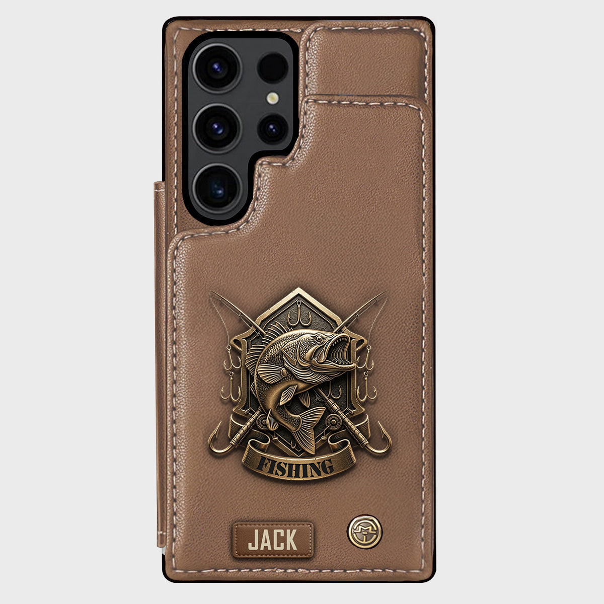 Fishing For Life - Personalized Fishing Wallet Phone Case