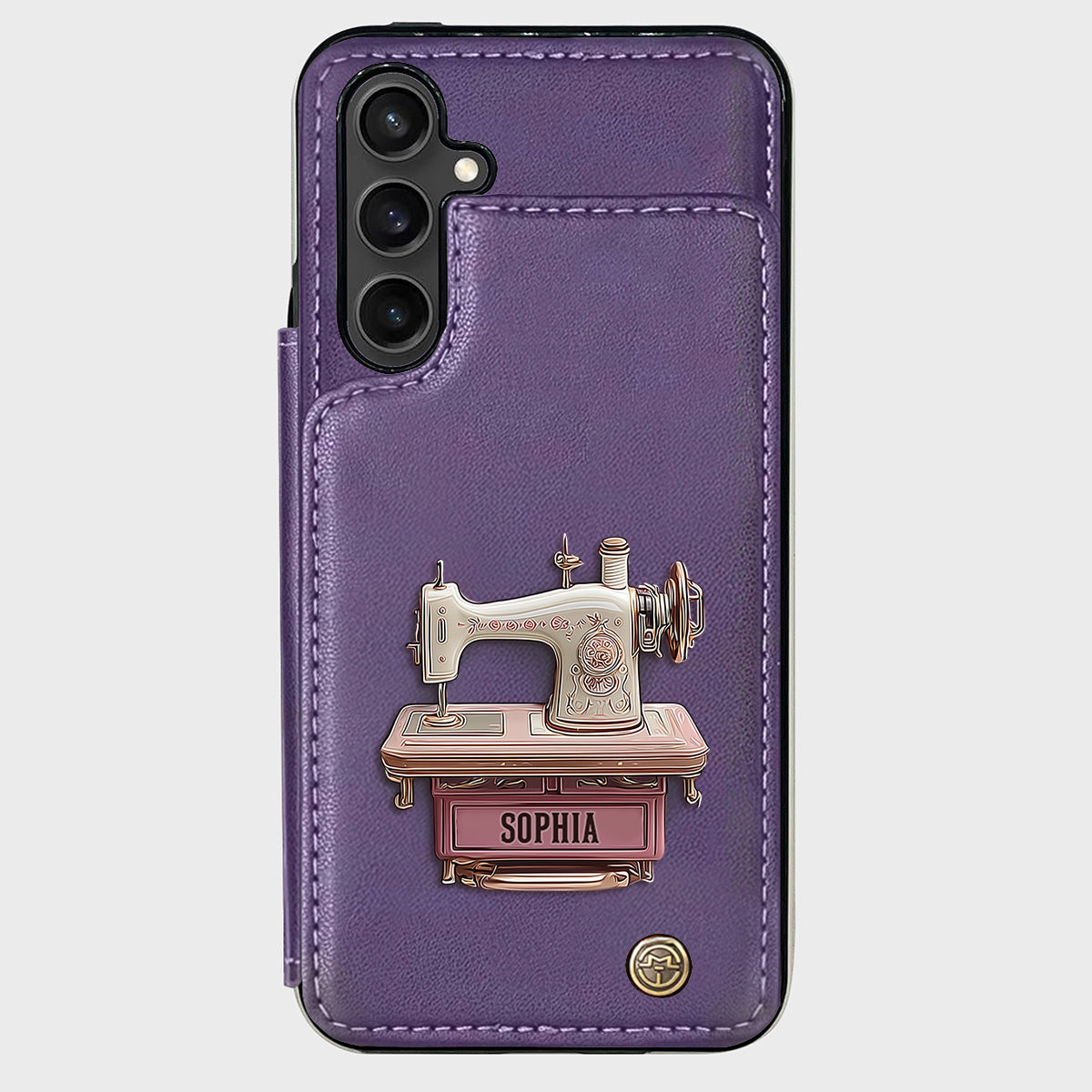 Sewing Machine - Personalized Sewing Wallet Phone Case