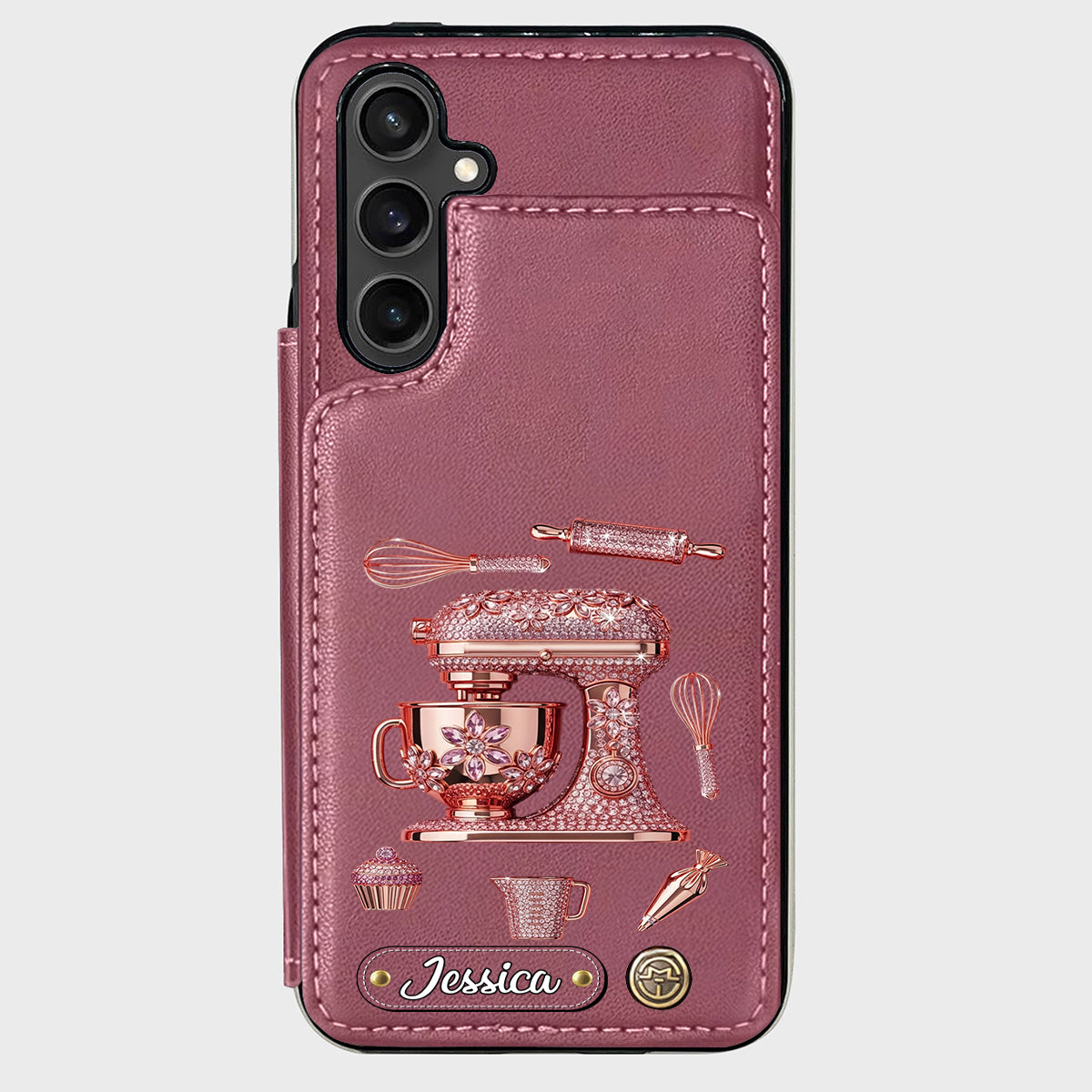Love Baking - Personalized Baking Wallet Phone Case