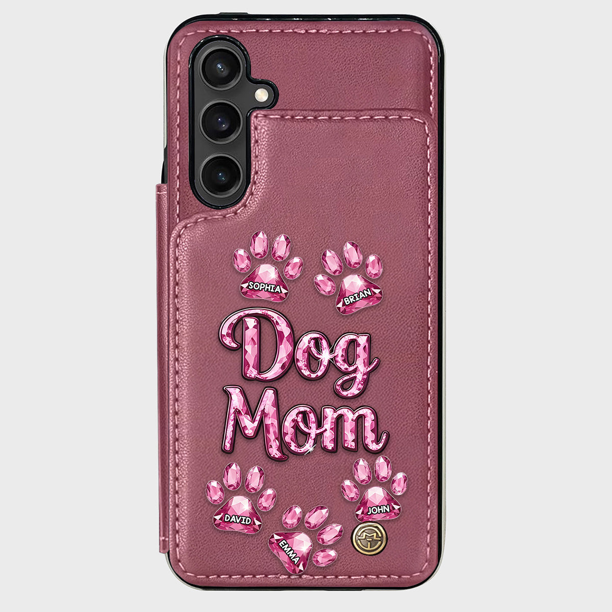 Dog Mom - Personalized Dog Wallet Phone Case
