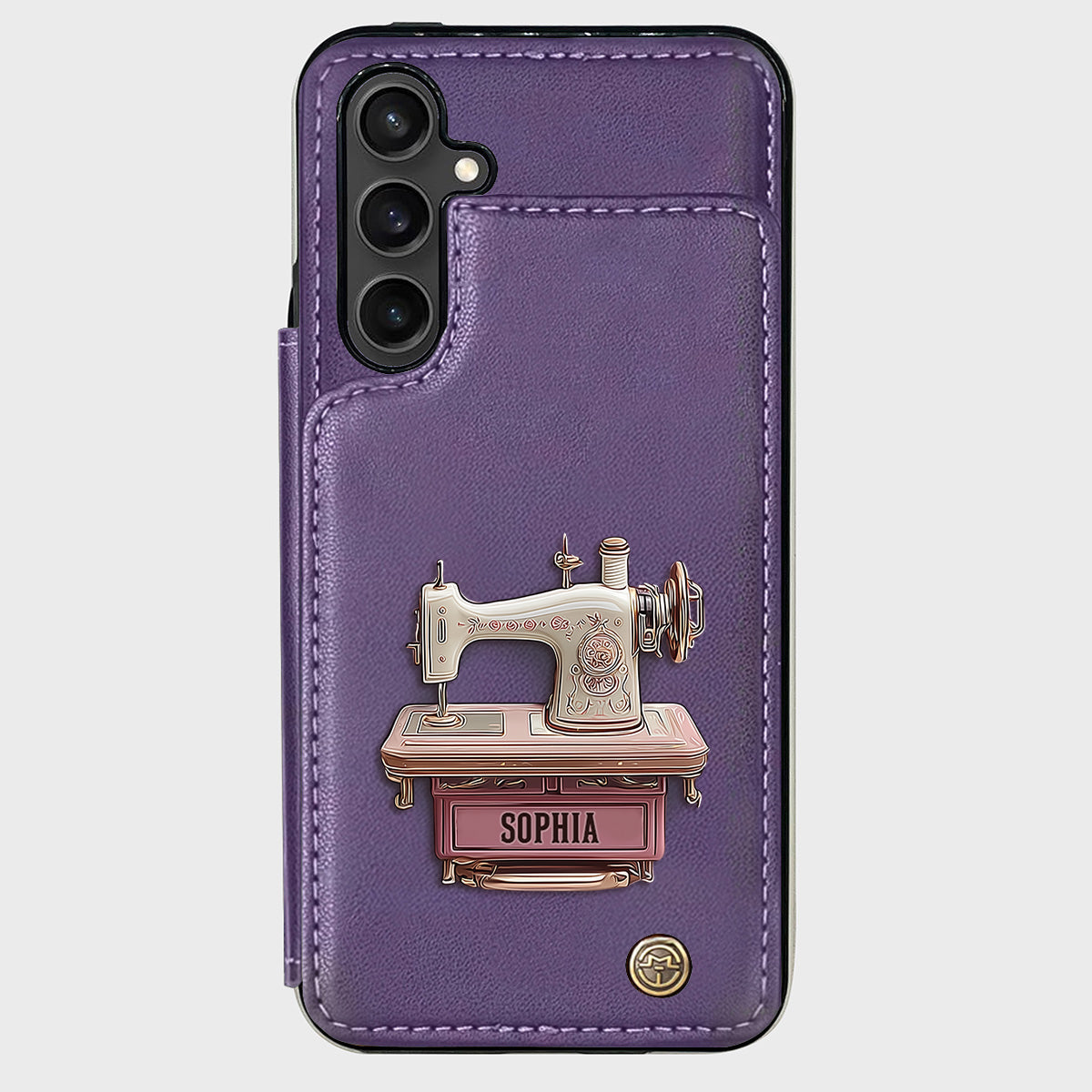Sewing Machine - Personalized Sewing Wallet Phone Case