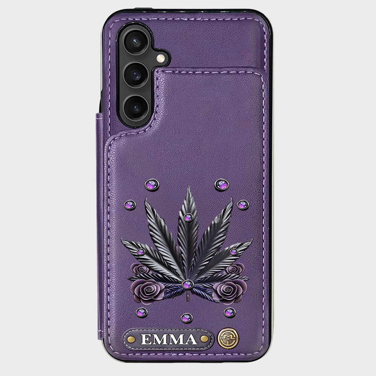 Beautiful Marijuanas - Personalized Weed Wallet Phone Case