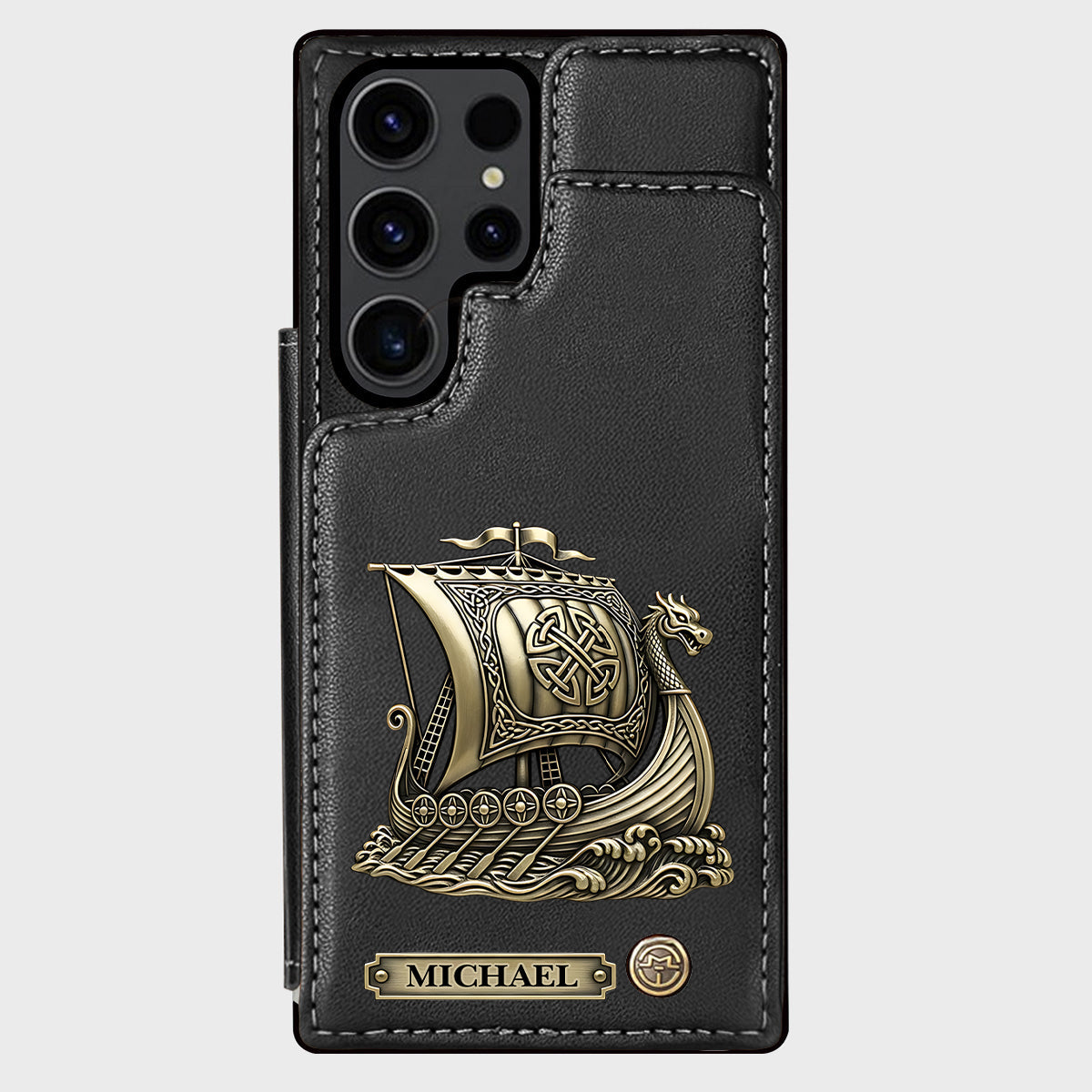 I'm A Viking - Personalized Viking Wallet Phone Case