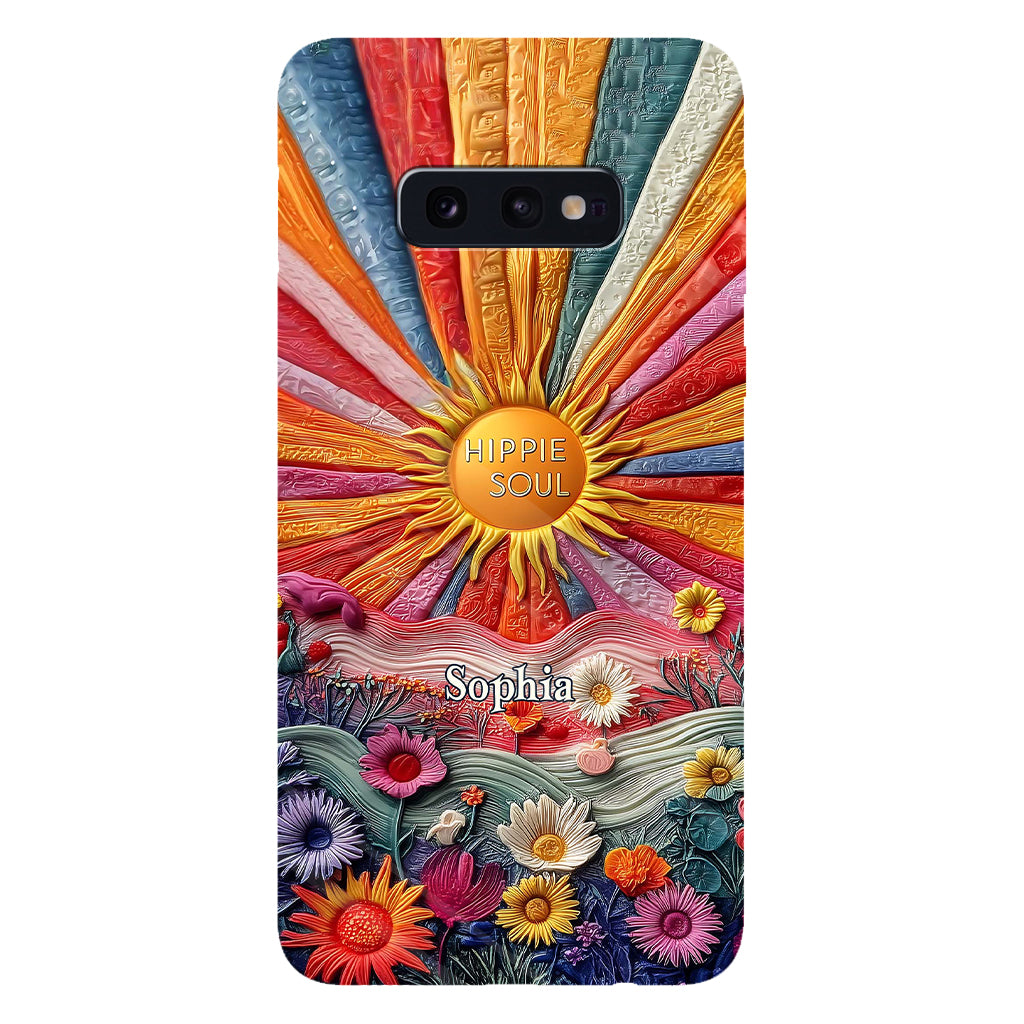 Hippie Soul - Personalized Hippie Full Print Phone Case