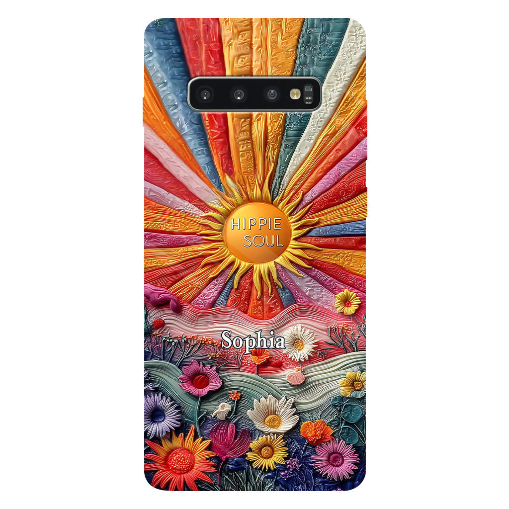 Hippie Soul - Personalized Hippie Full Print Phone Case