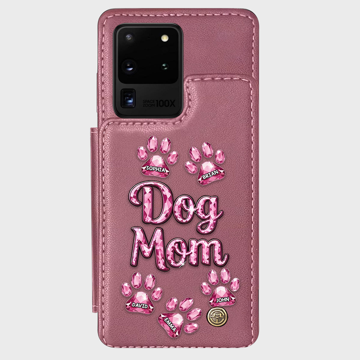 Dog Mom - Personalized Dog Wallet Phone Case