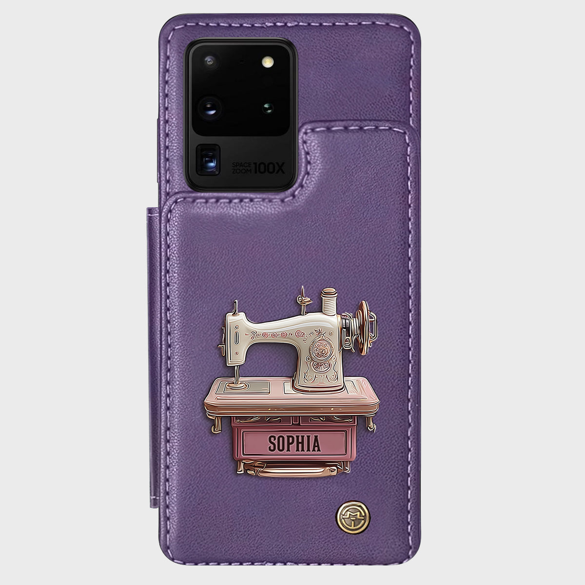 Sewing Machine - Personalized Sewing Wallet Phone Case