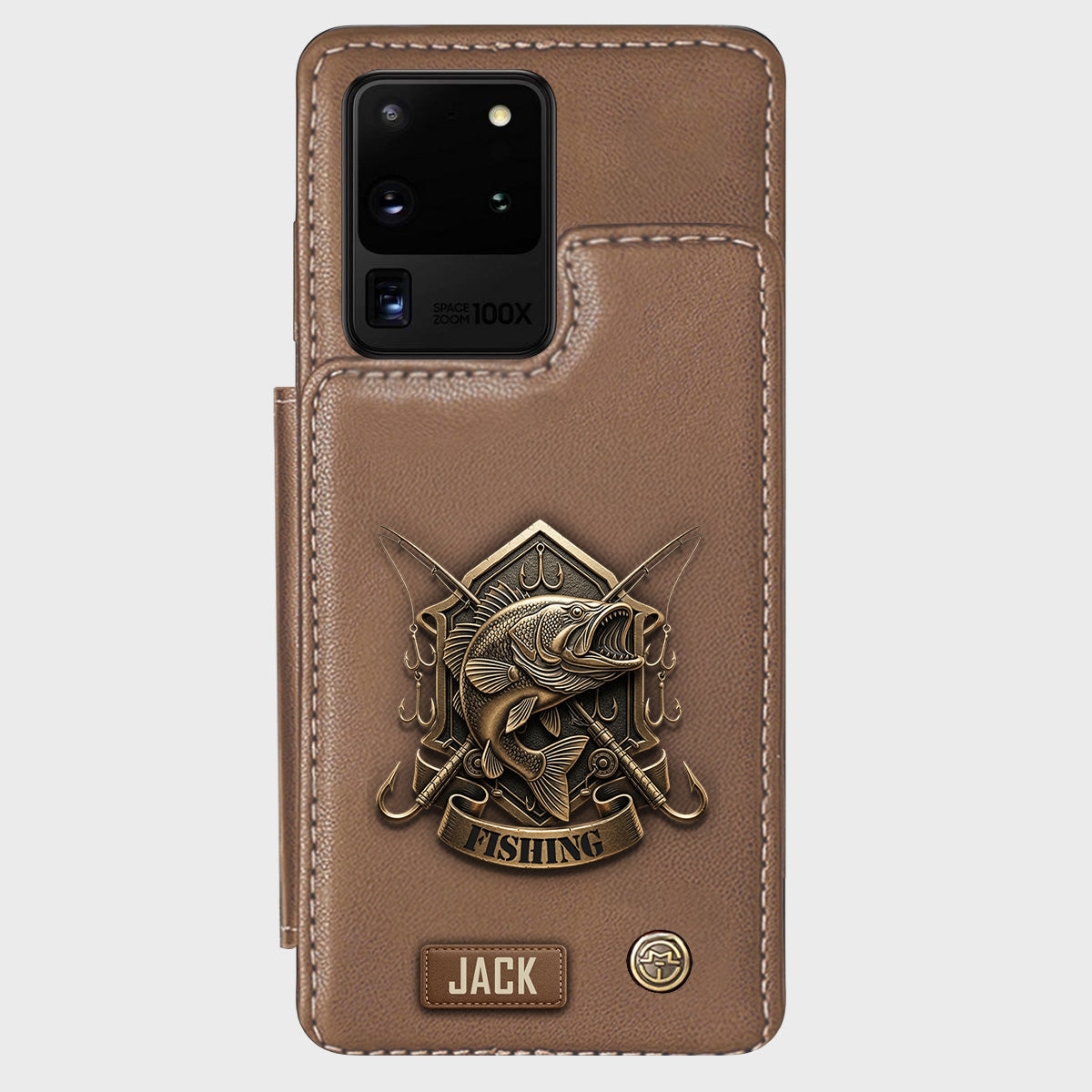 Fishing For Life - Personalized Fishing Wallet Phone Case