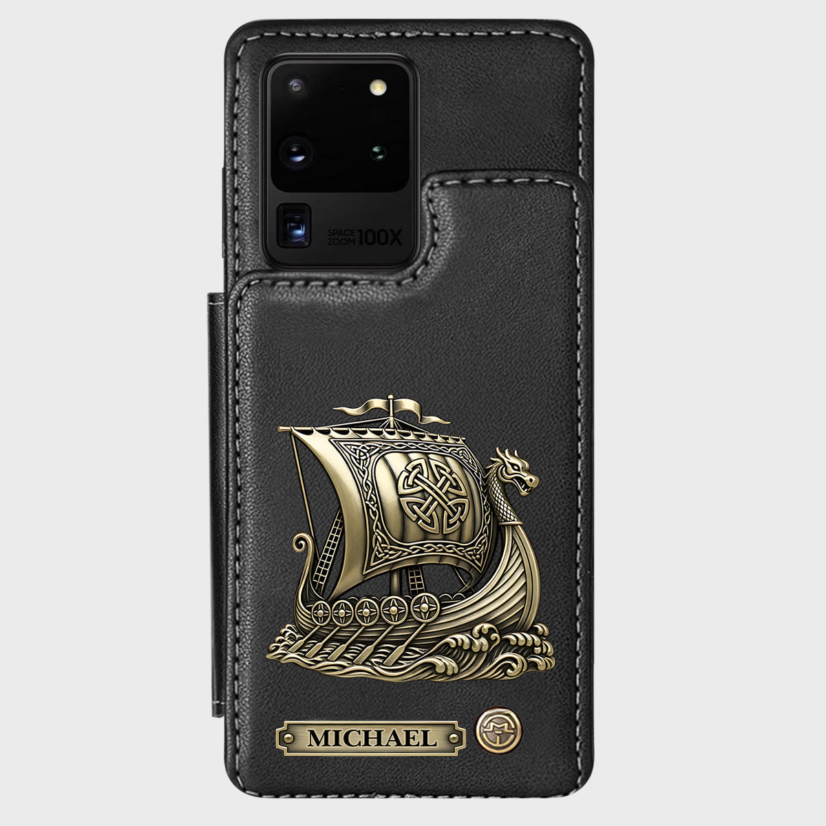 I'm A Viking - Personalized Viking Wallet Phone Case