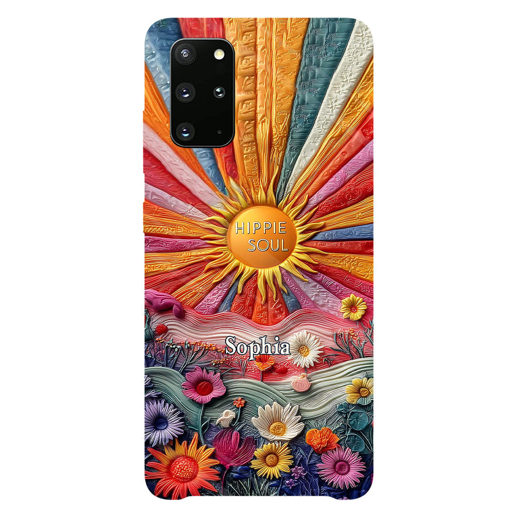 Hippie Soul - Personalized Hippie Full Print Phone Case