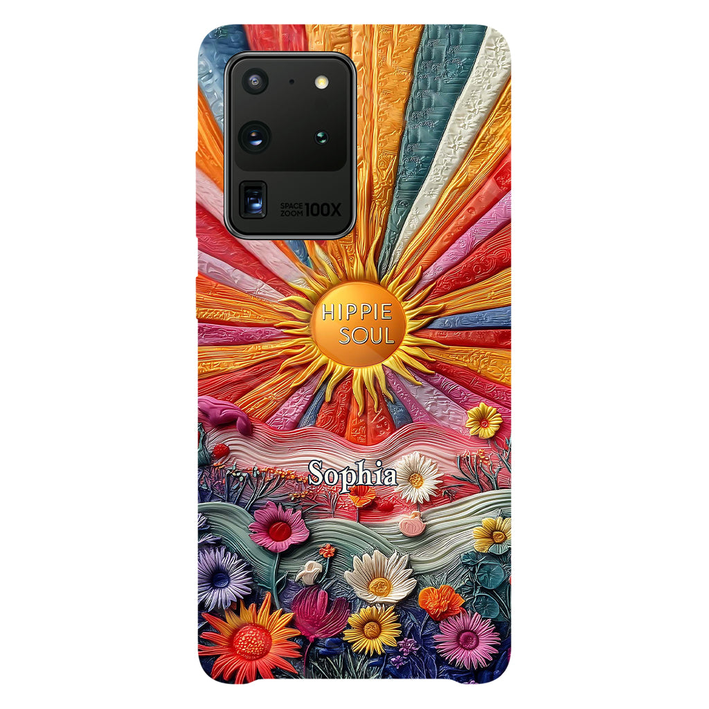 Hippie Soul - Personalized Hippie Full Print Phone Case