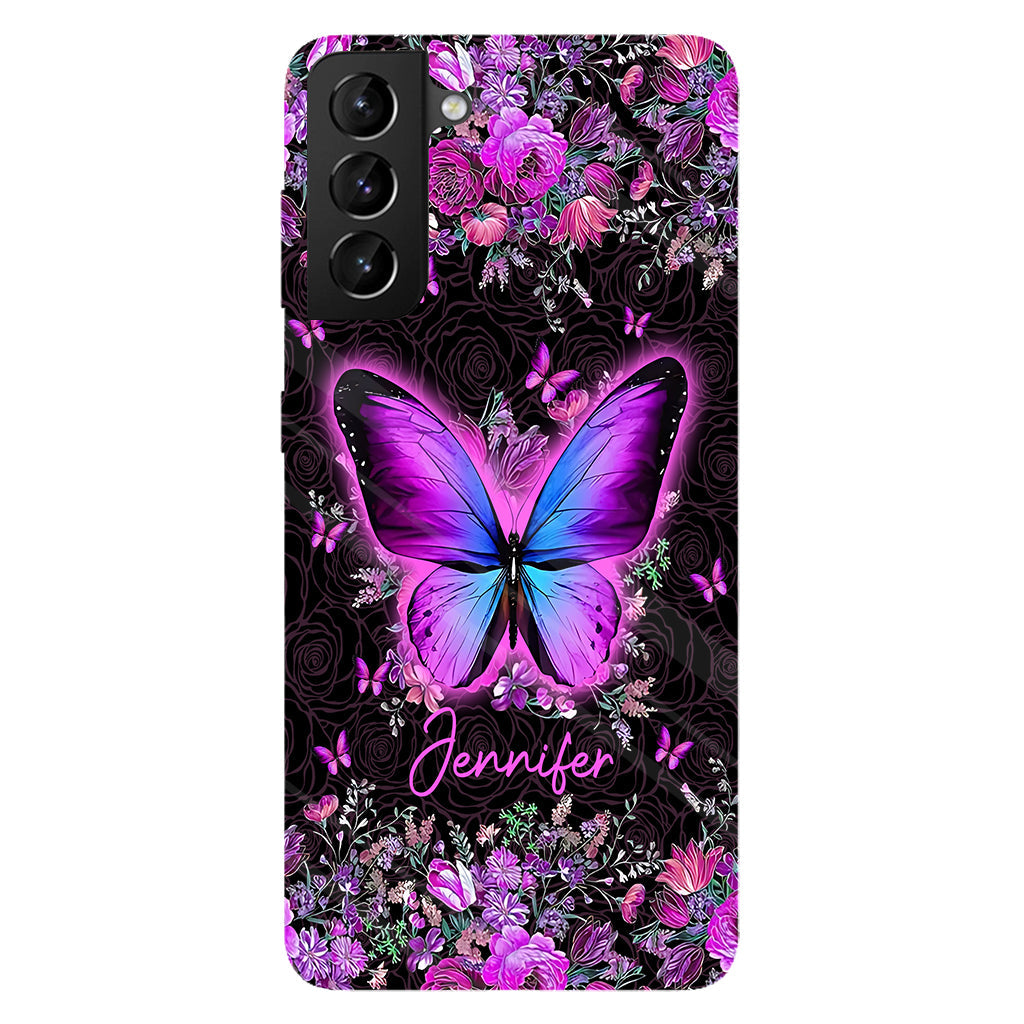 Love Butterflies - Personalized Butterfly Full Print Phone Case