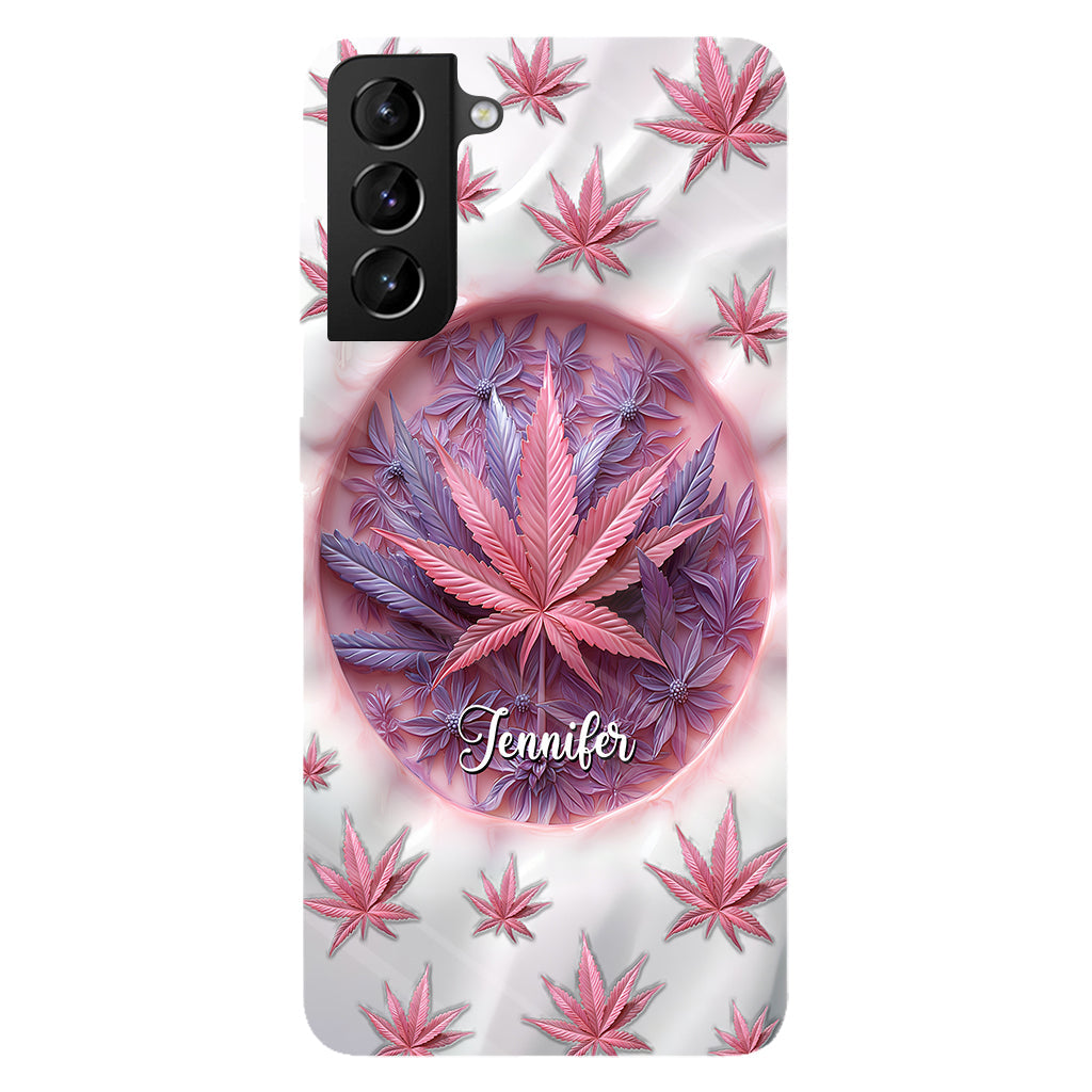 High Life - Personalized Weed Full Print Phone Case