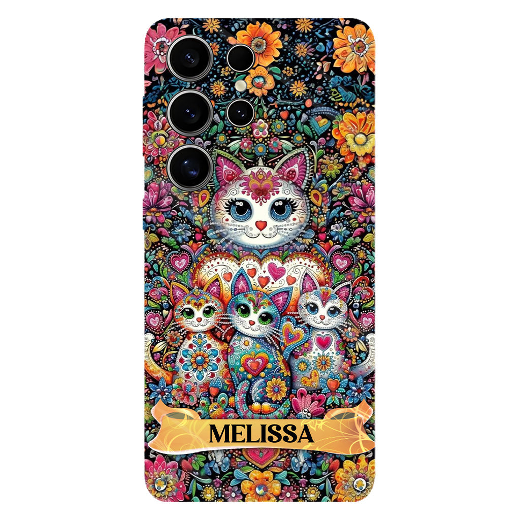 Beautiful Cats - Personalized Cat Full Print Phone Case