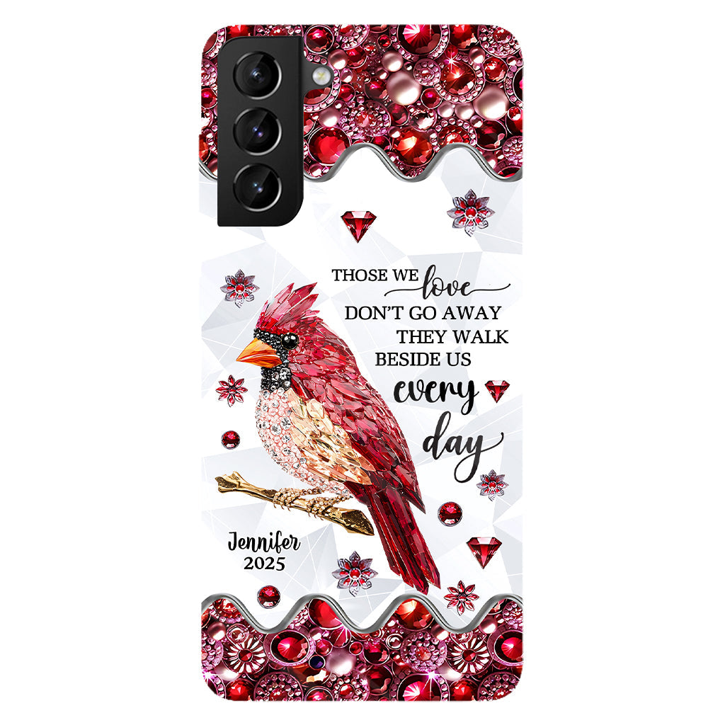 Those We Love Don't Go Away - Personalized Memorial Full Print Phone Case