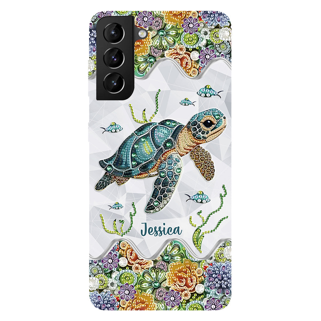 Just A Girl Who Loves Turtle - Personalized Turtle Full Print Phone Case