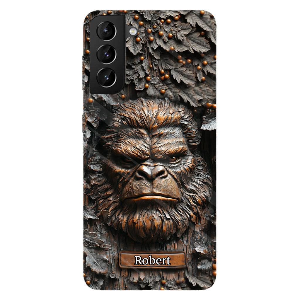 Sasquatch - Personalized Camping Full Print Phone Case