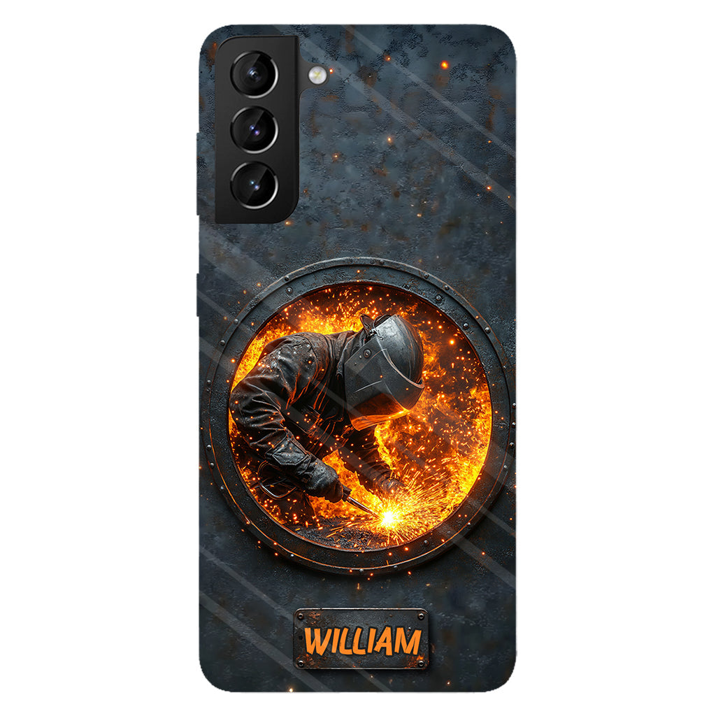 Gift For Welder Man - Personalized Welder Full Print Phone Case
