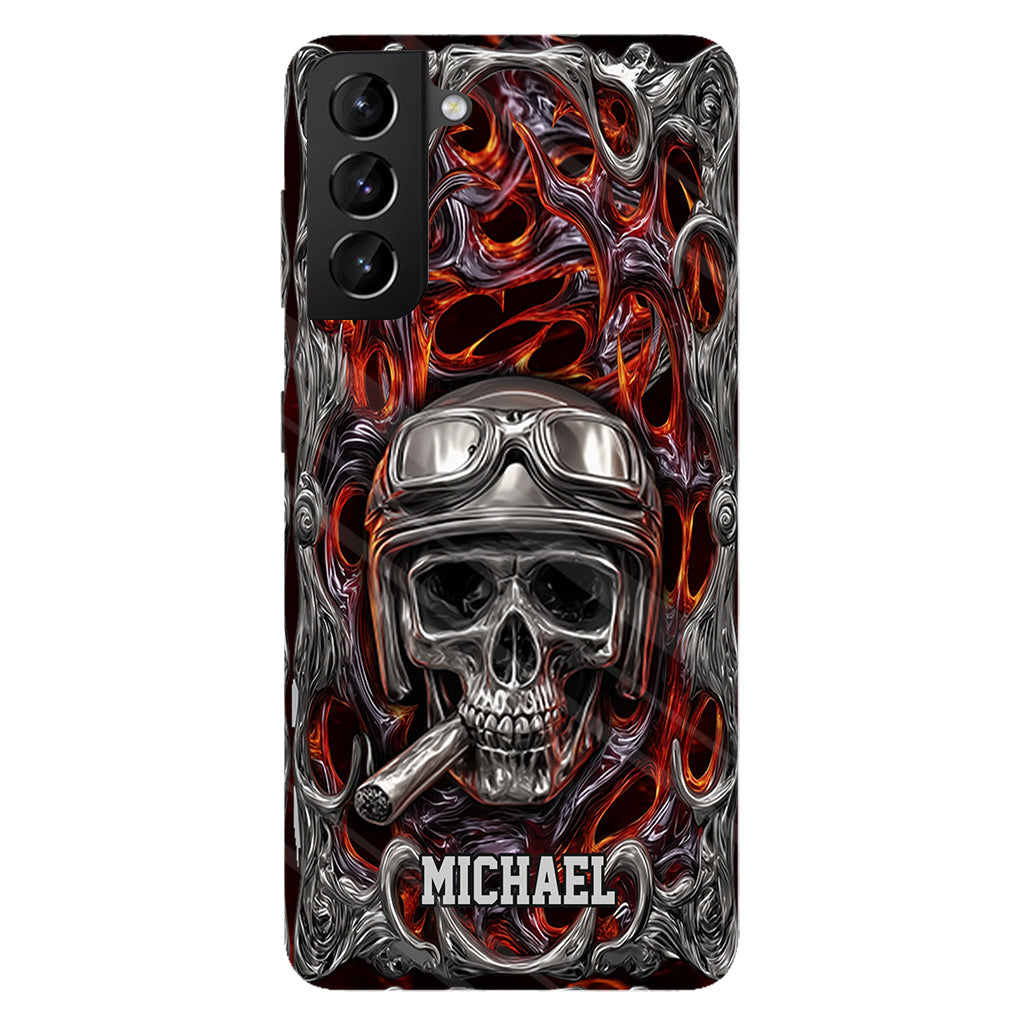 Ride Or Die - Personalized Biker Full Print Phone Case