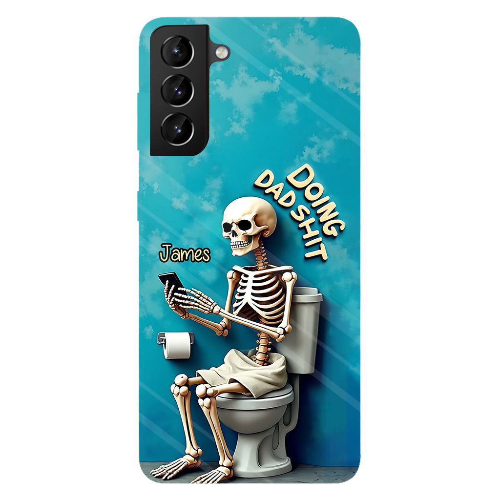 Doing Dad Shit - Personalized Father Full Print Phone Case