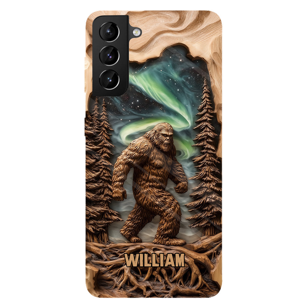 Into The Forest I Go - Personalized Hiking Full Print Phone Case