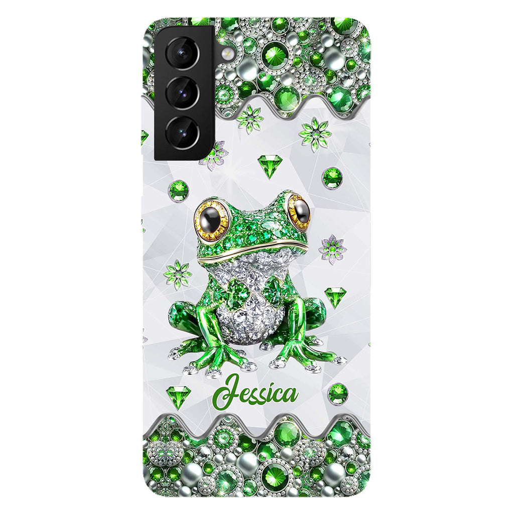 Just A Girl Who Loves Frogs - Personalized Frog Full Print Phone Case