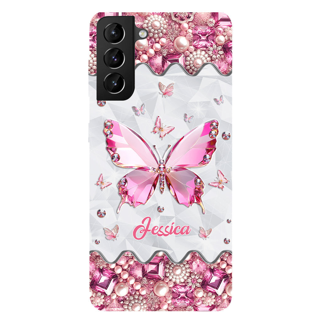 Love Butterfies - Personalized Butterfly Full Print Phone Case