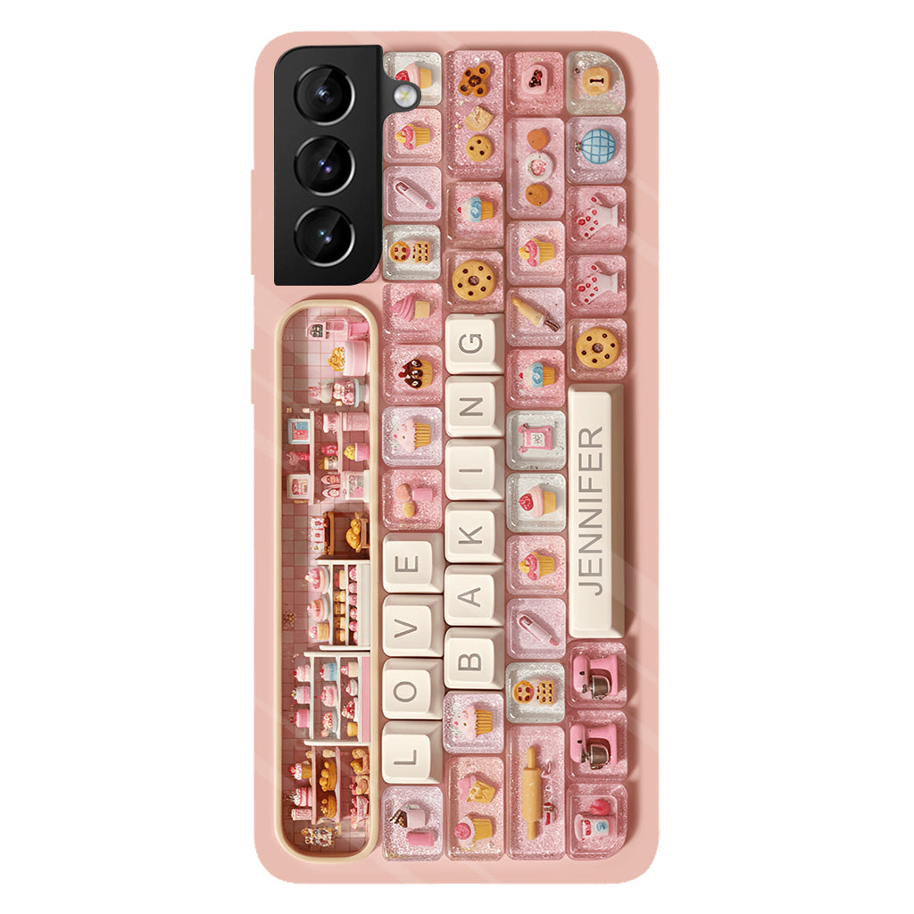 Love Baking - Personalized Baking Full Print Phone Case