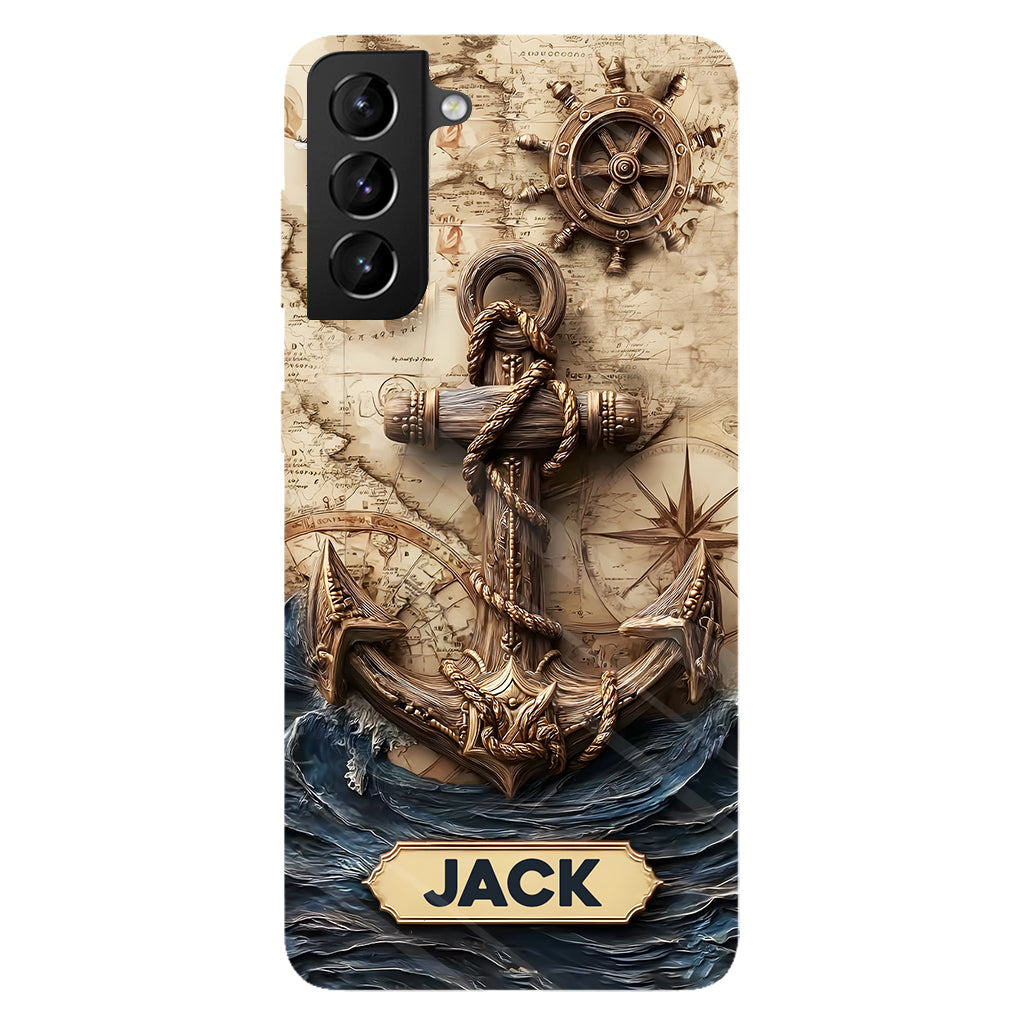 Proud Sailor - Personalized Boating Full Print Phone Case