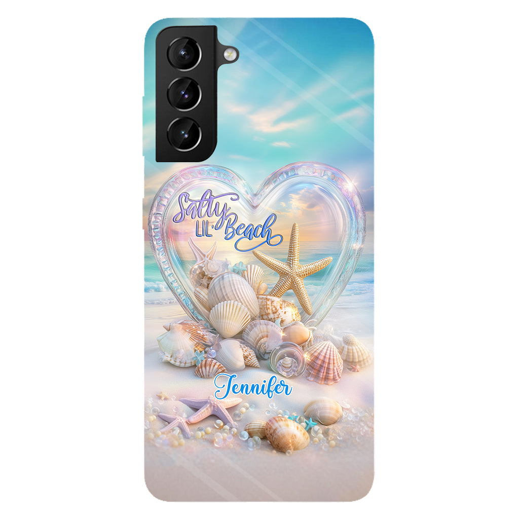 Salty Lil Beach - Personalized Sea Lover Full Print Phone Case