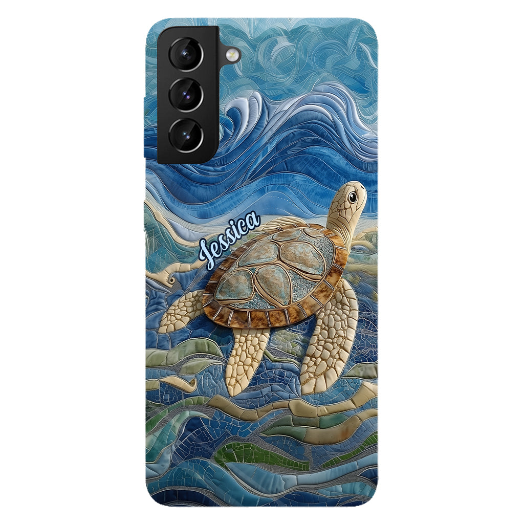 Love Turtles - Personalized Turtle Full Print Phone Case