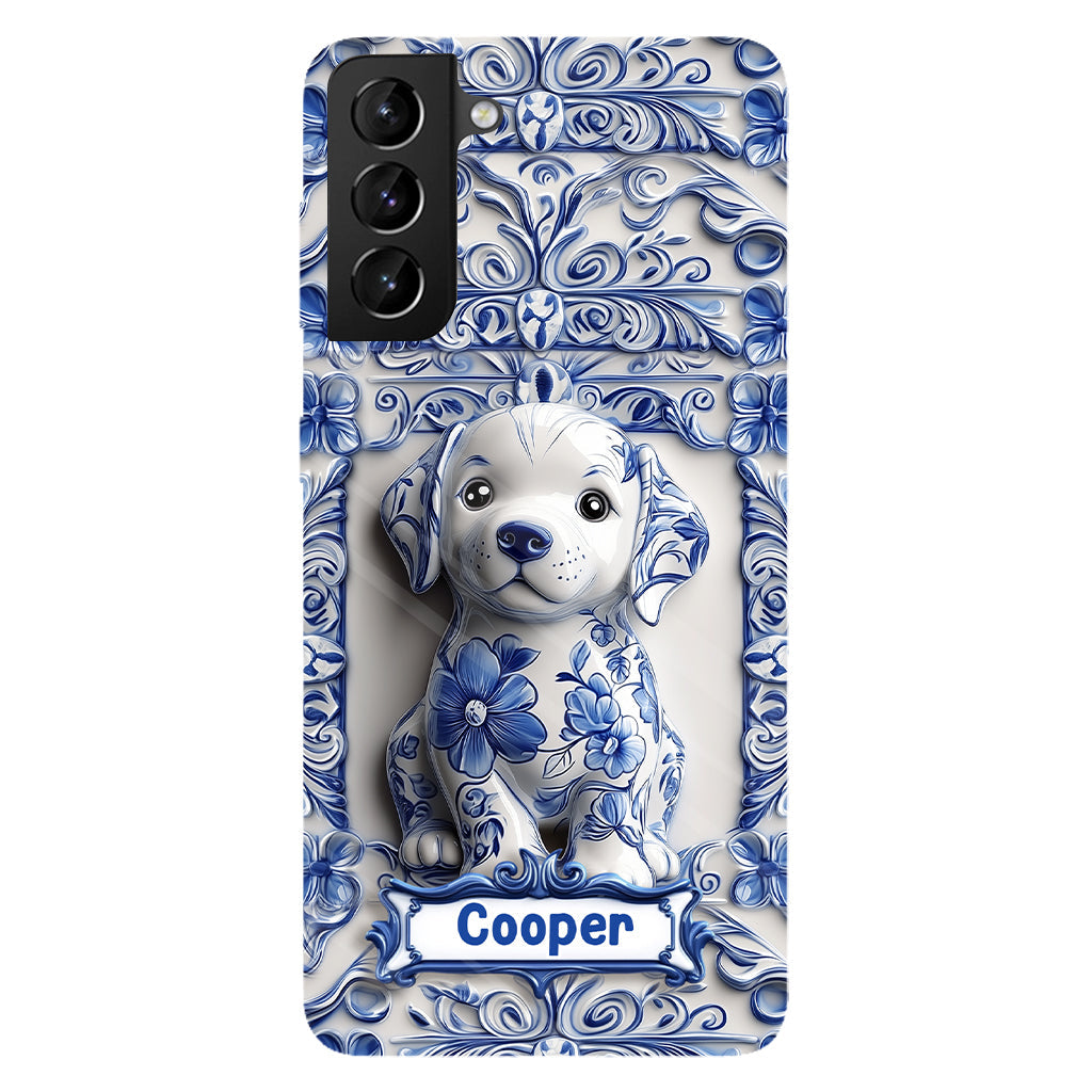 Cute Labrador Retriever - Personalized Dog Full Print Phone Case