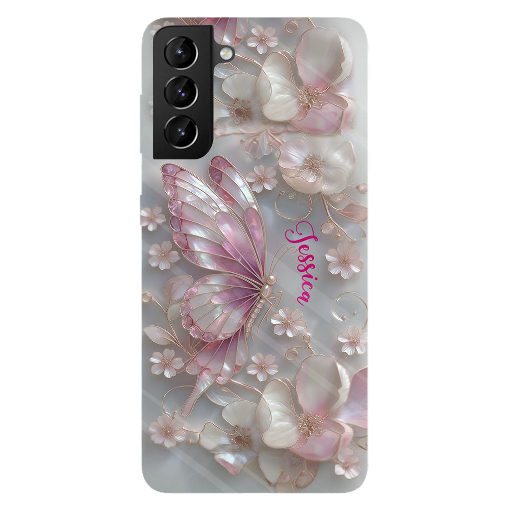 Love Butterflies - Personalized Butterfly Full Print Phone Case