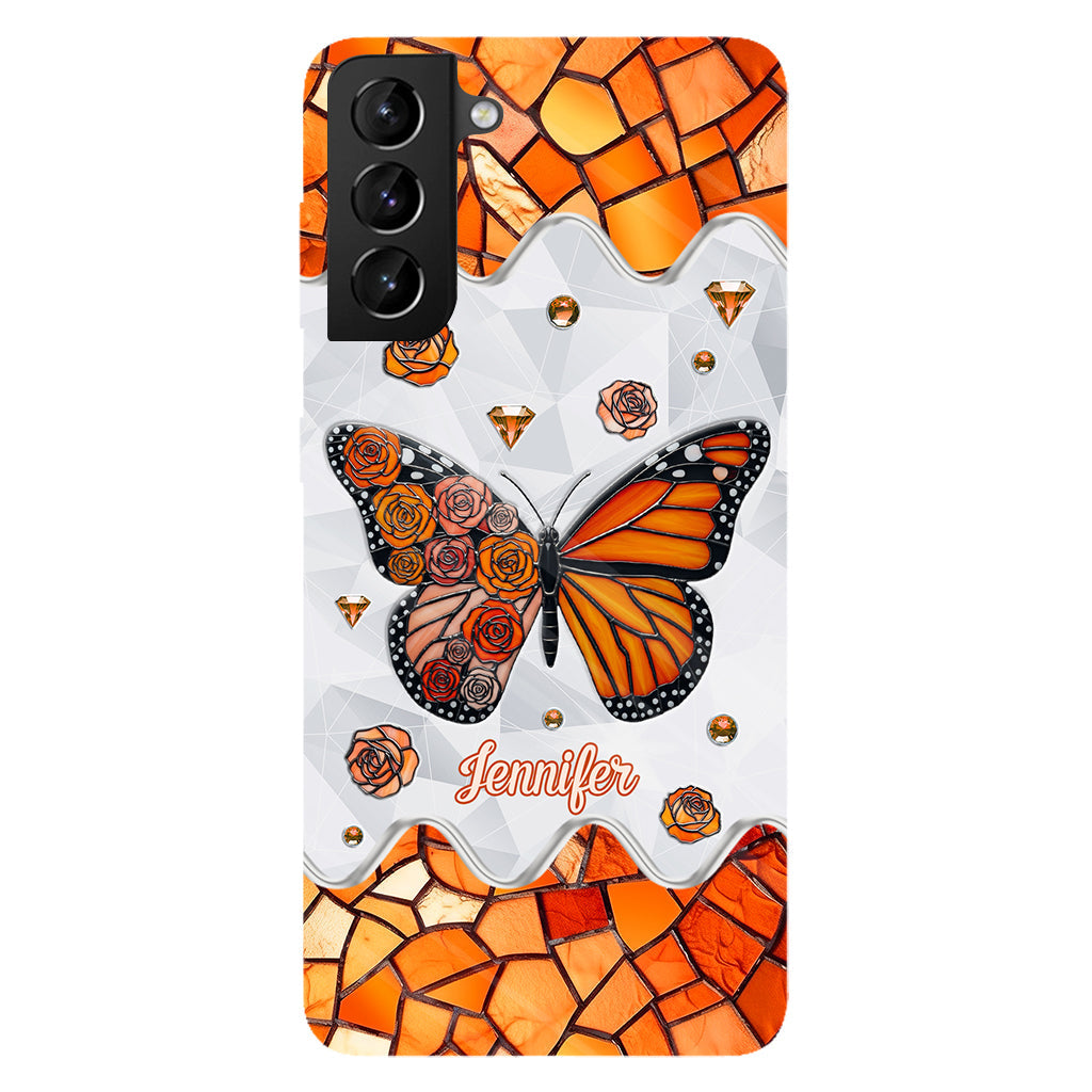 Beautiful Butterfly - Personalized Butterfly Full Print Phone Case