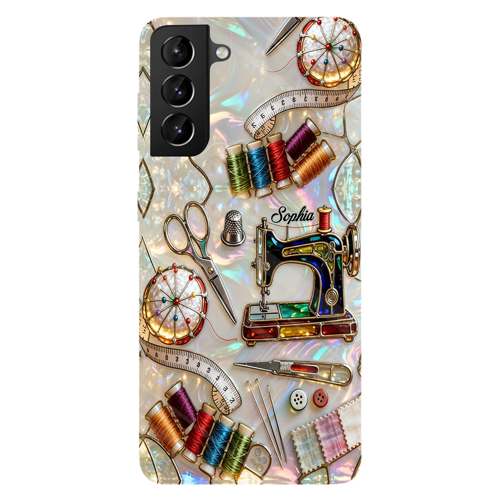 Love Sewing - Personalized Sewing Full Print Phone Case
