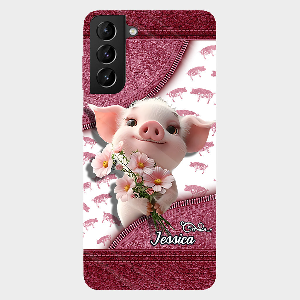 Love Pig - Personalized Pig Lover Full Print Phone Case