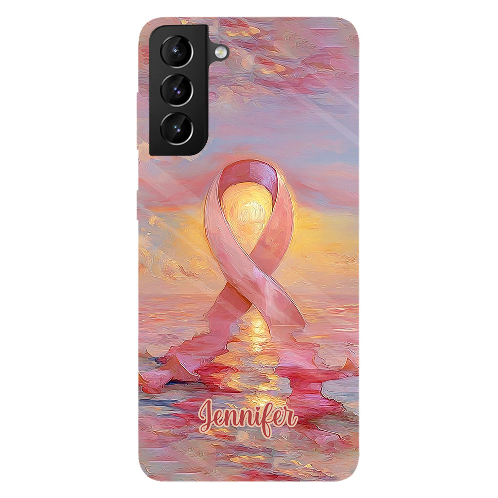 Strong Warriors - Personalized Breast Cancer Awareness Full Print Phone Case