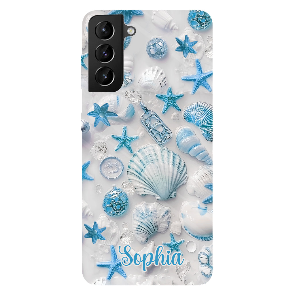 Beach Lovin' Girl - Personalized Sea Lover Full Print Phone Case