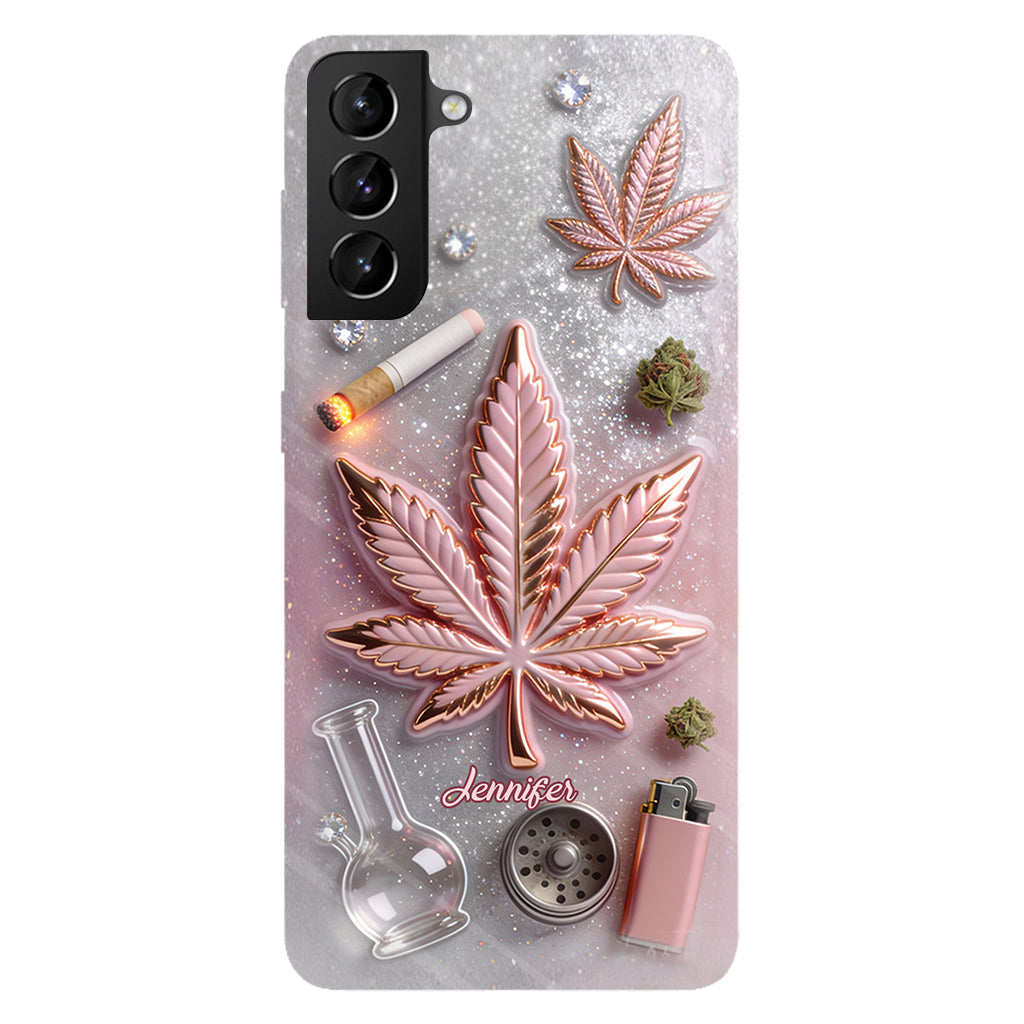 Magic Leaf - Personalized Weed Full Print Phone Case