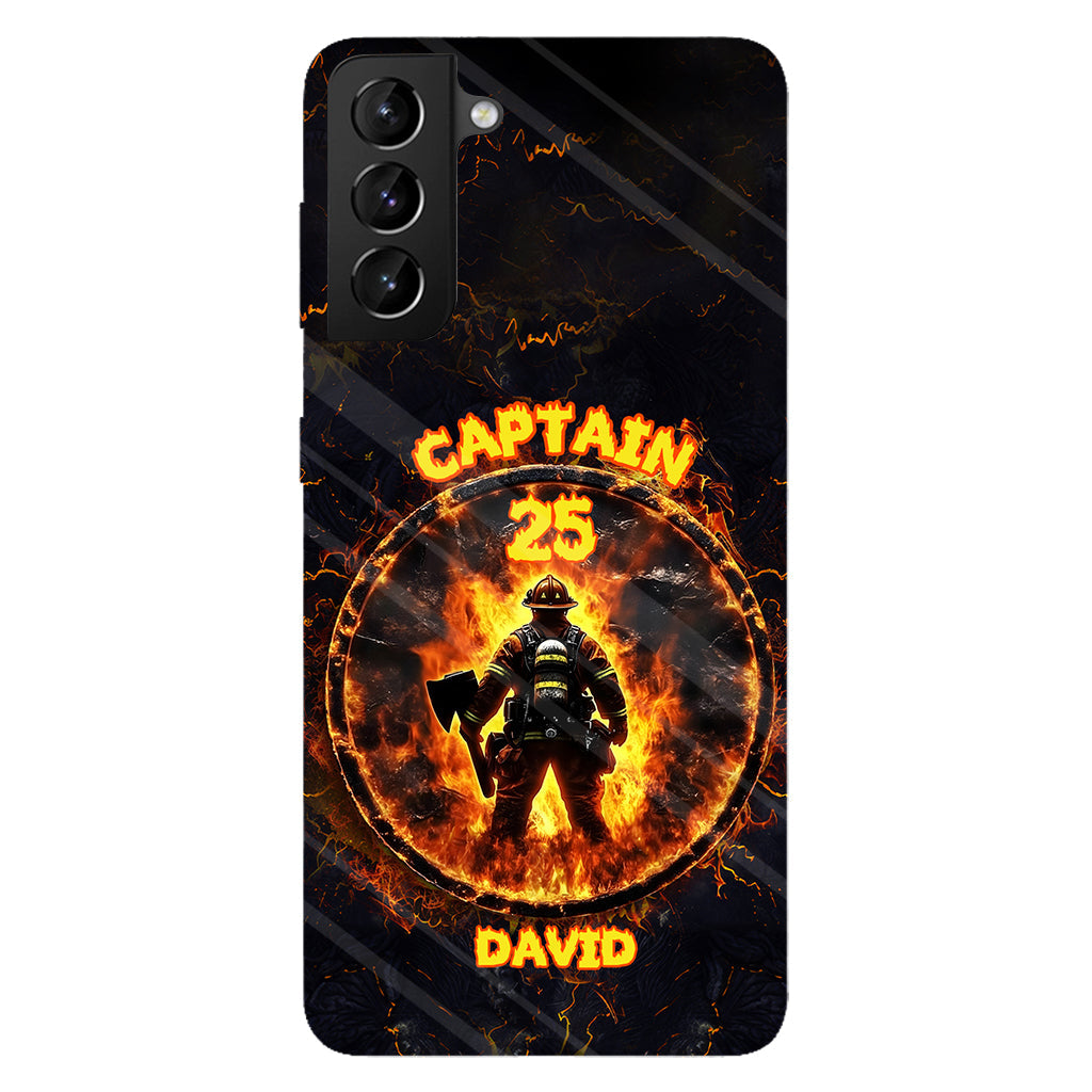 Proud Firefighter - Personalized Firefighter Full Print Phone Case